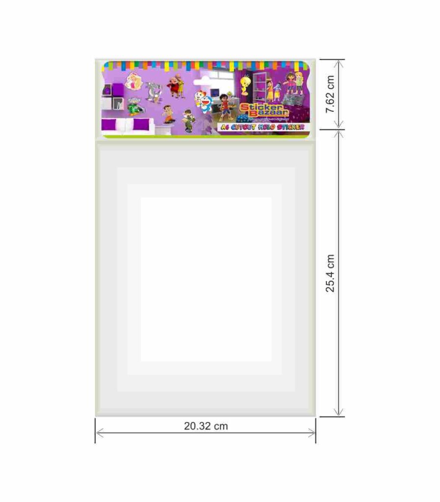 Sticker Bazaar |Dora |A4 Cutout Sticker |Pack of 10| – Sticker Bazaar