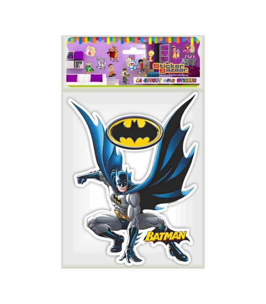 Batman A4 Cutout Sticker