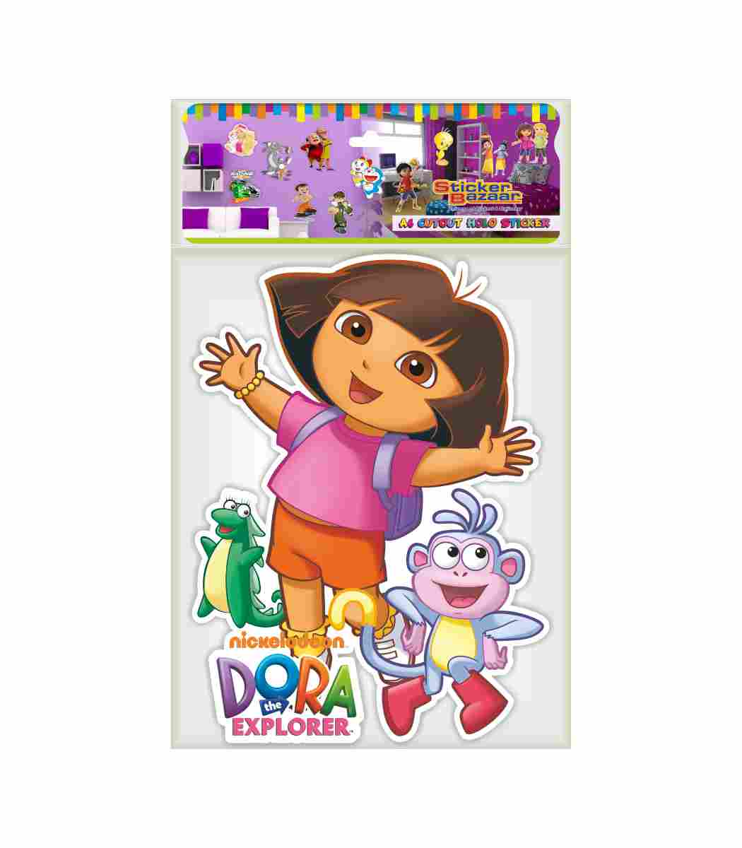 Dora  A4 Cutout Sticker