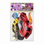 Hot Wheels A4 Cutout Sticker