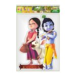 Little Krishna Jumbo Cutout Sticker