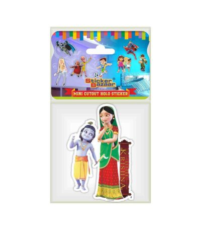 Little Krishna Mini Cutout Sticker