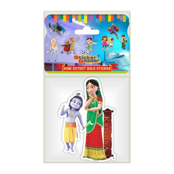 Little Krishna Mini Cutout Sticker