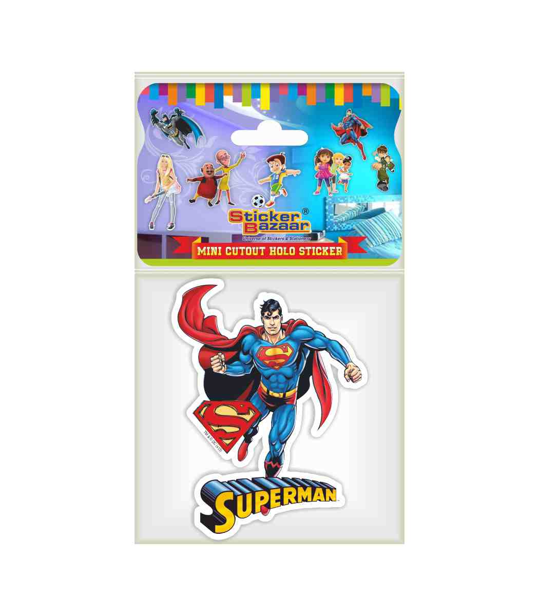 Superman Mini Cutout Sticker