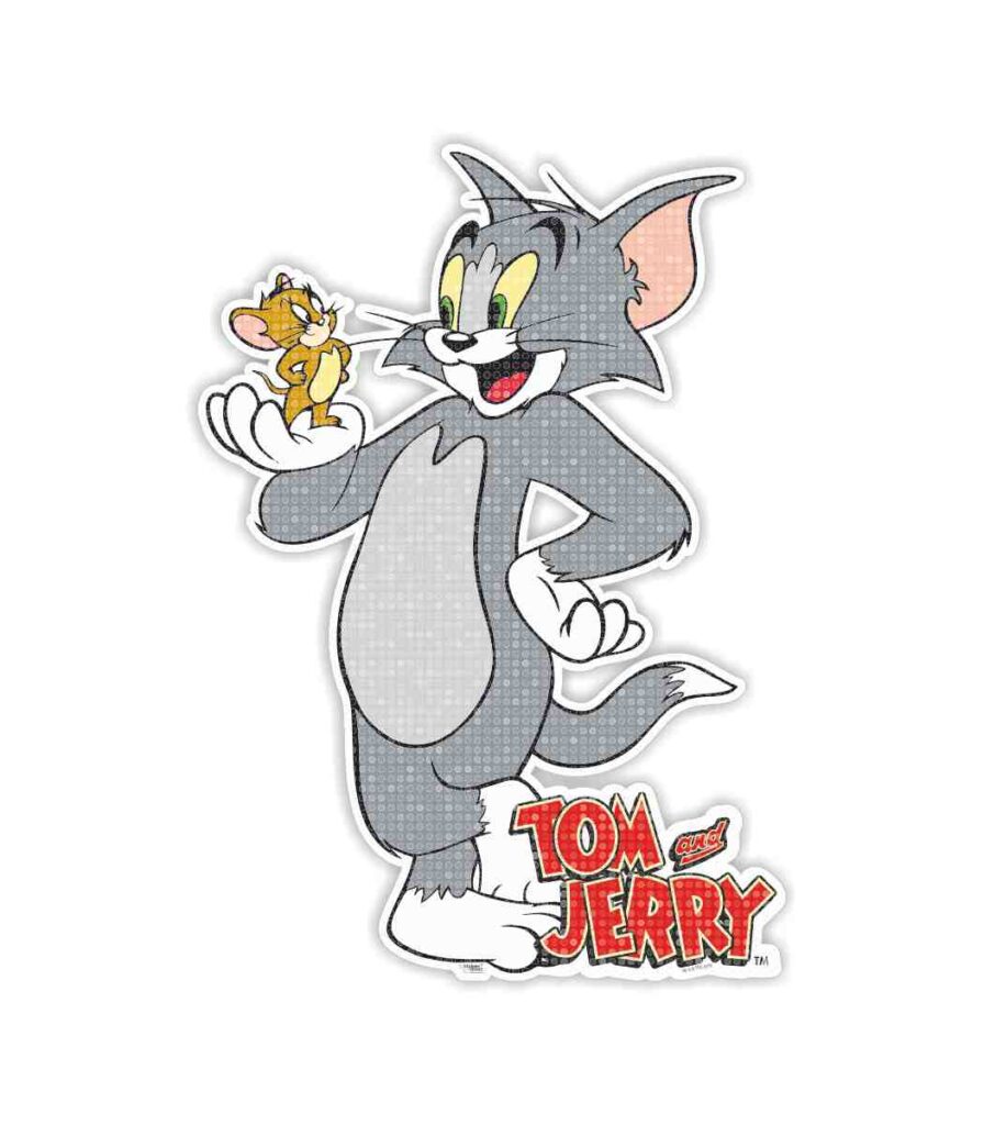 Jerry Ripped Sticker Sticker Bazaar |Tom & Jerry |Jumbo Cutout Sticker| - Sticker Bazaar