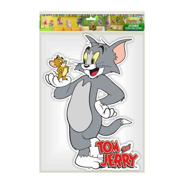 Tom & Jerry Jumbo Cutout Sticker