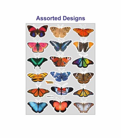 Butterfly A4 Foam Sticker