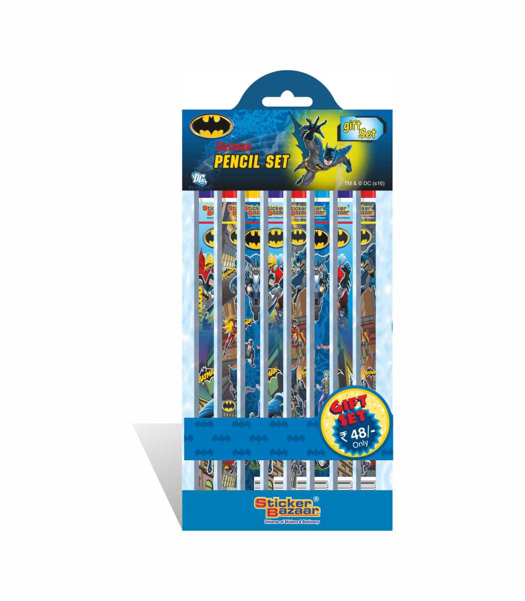 Batman Pencil Gift Set