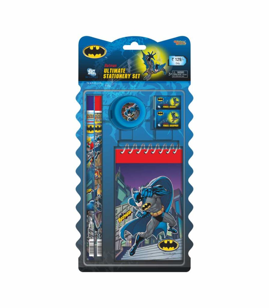 Batman Stationary Blister set MRP 99