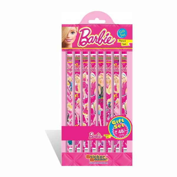 Barbie Pencil Gift Set