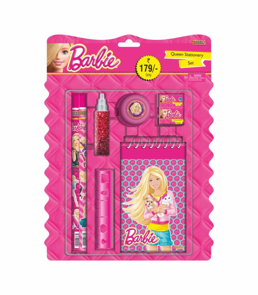 Barbie Stationary Blister set MRP 179