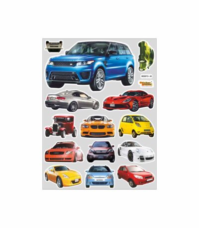 Car A4 Foam Sticker