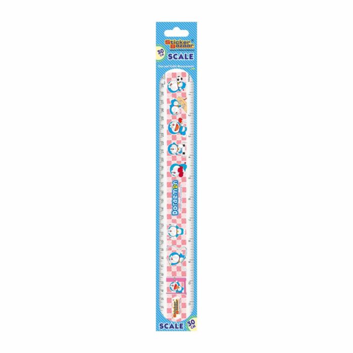 Scale Transparent Sticker Plain 30cm Scale - Sticker Bazaar