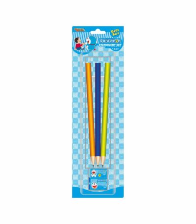 Doraemon Blister Velvet Pencil Set