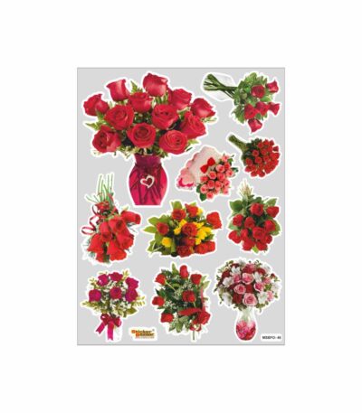 Flower A4 Foam Sticker
