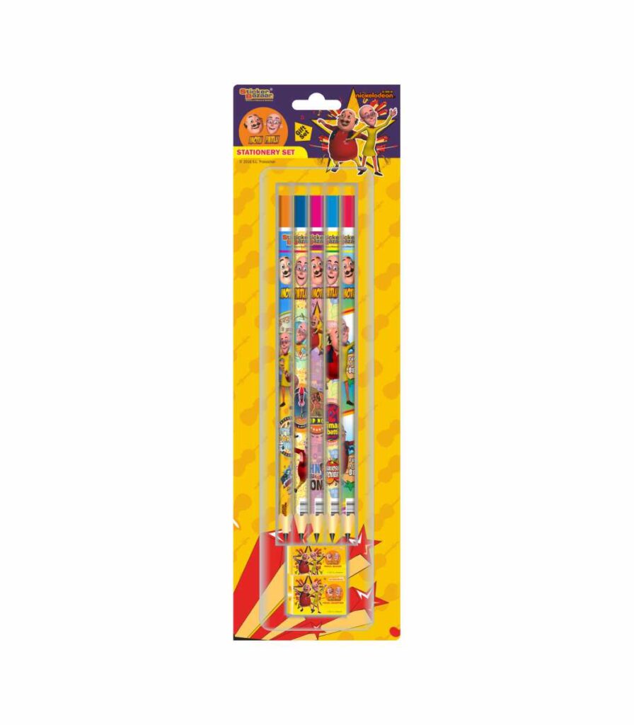Motu Patlu Blister Pencil Set