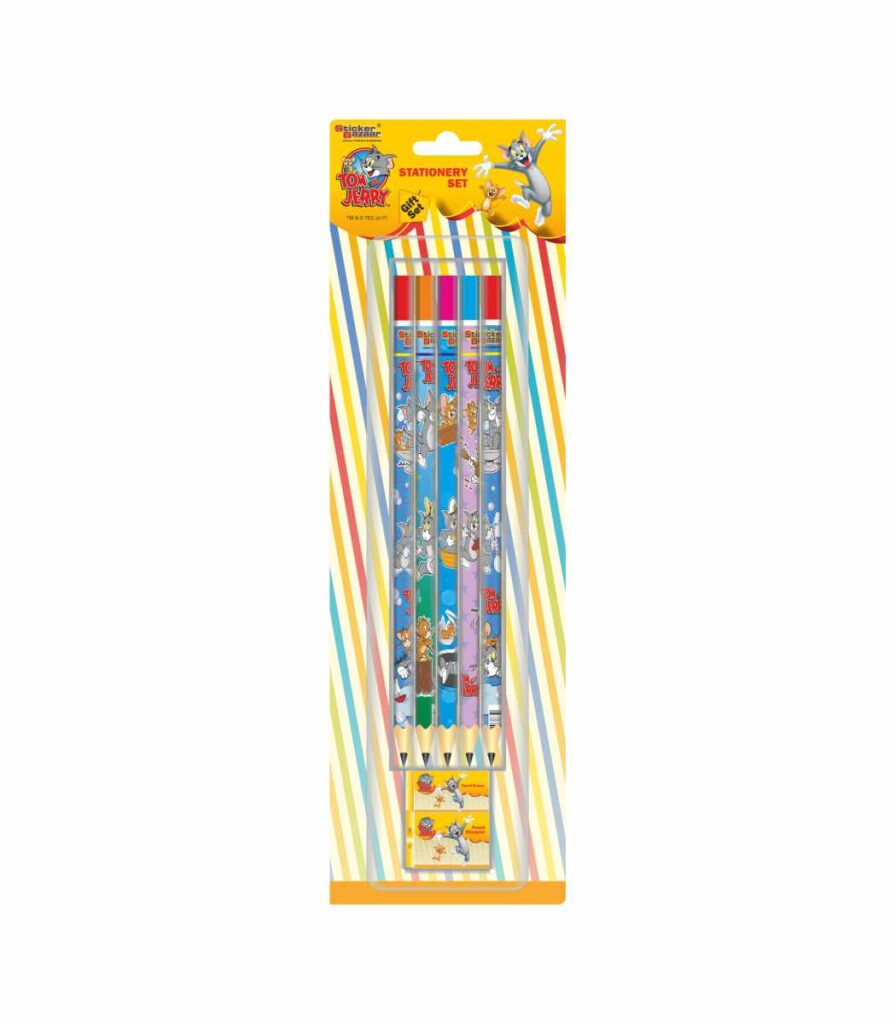 Tom & Jerry Blister Pencil Set