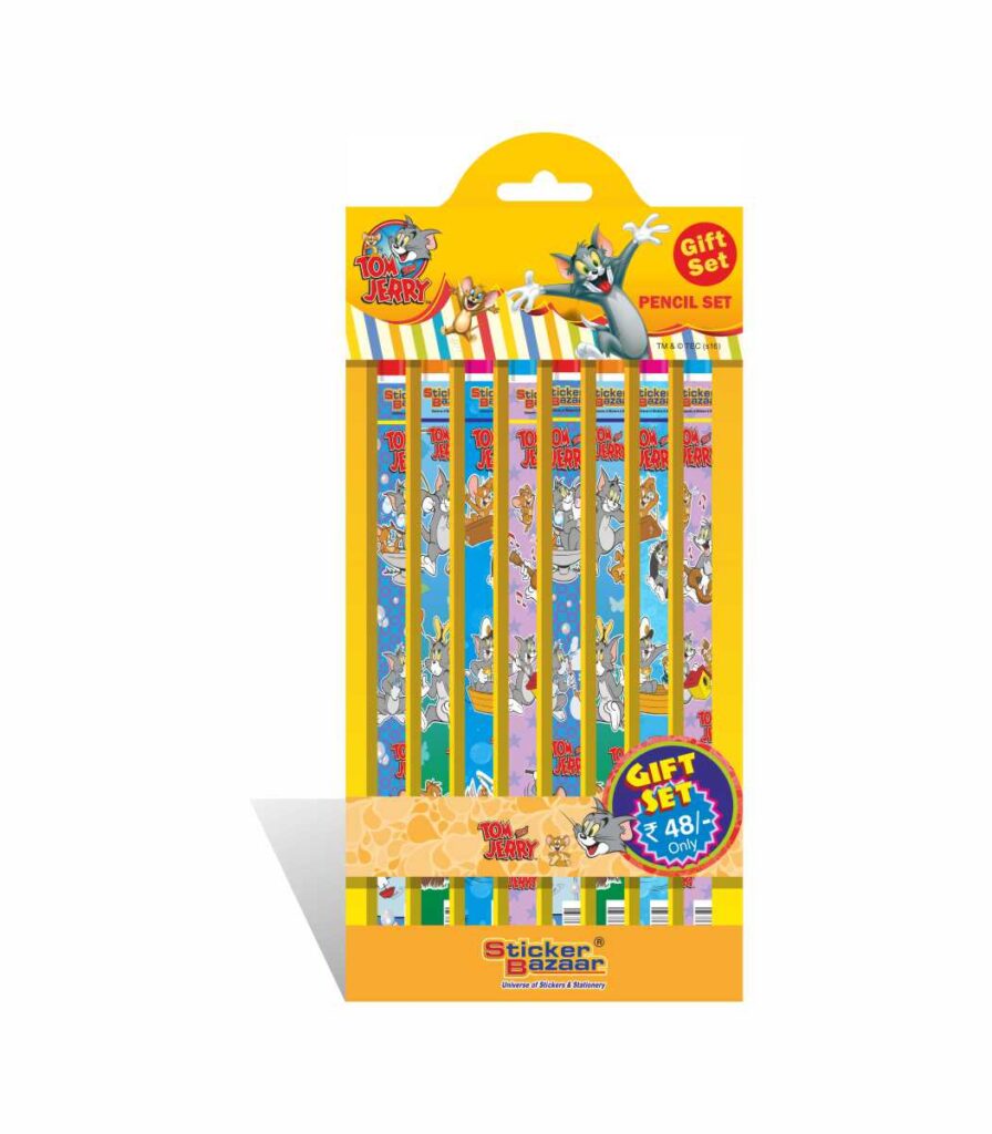 Tom & Jerry Pencil Gift Set
