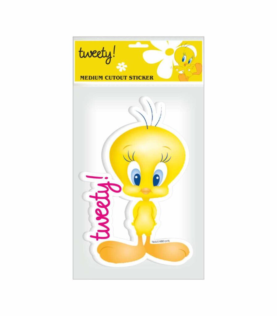 Tweety Medium Cutout Sticker
