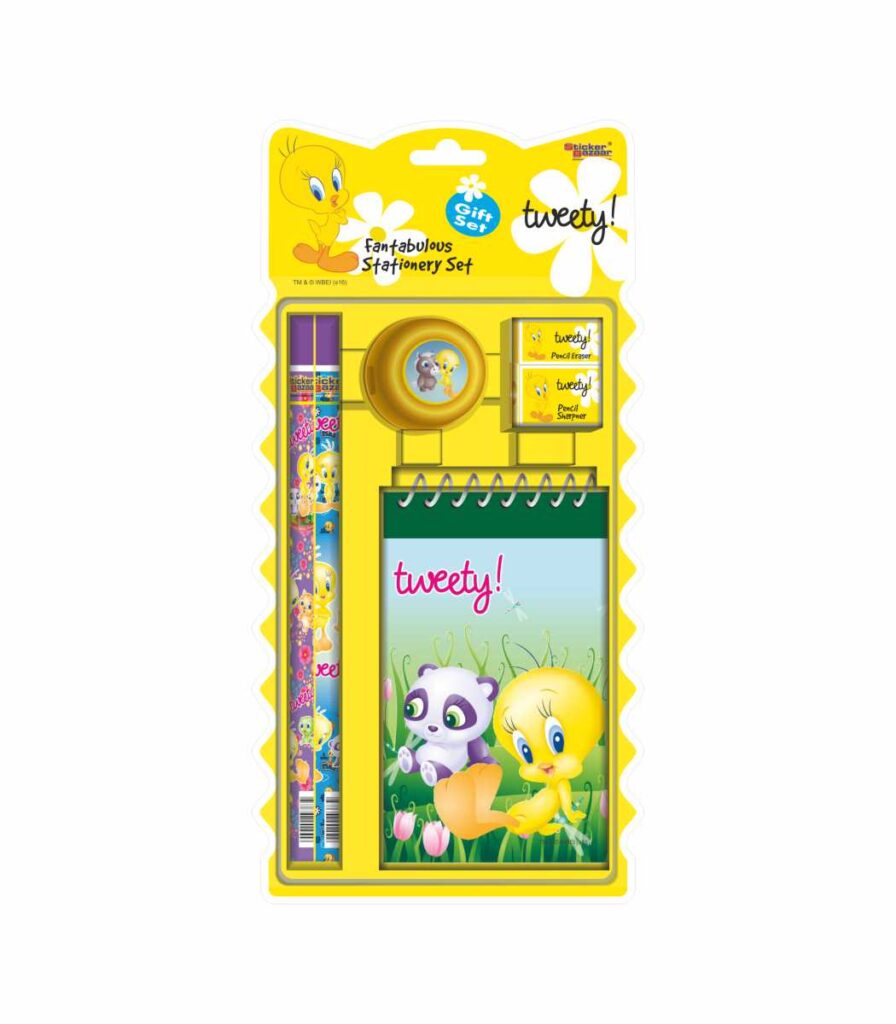 Tweety Stationary Blister set MRP 99
