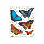 Butterfly Zag-Mag Sticker