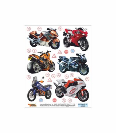 Bike Zag-Mag Sticker