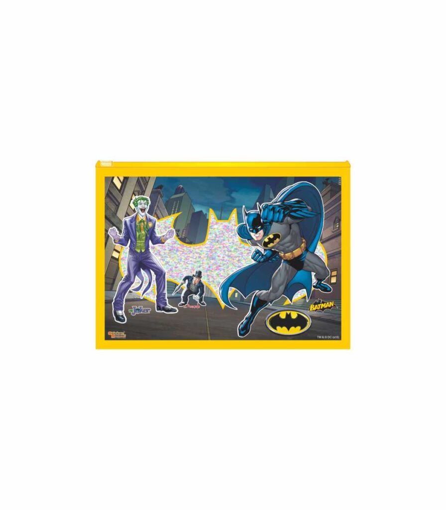 Batman A4 Plastic Zipper Pouch Sparkle