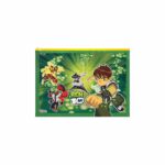 Ben 10 A4 Plastic Zipper Pouch Sparkle