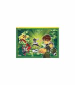 Ben 10 A4 Plastic Zipper Pouch Sparkle