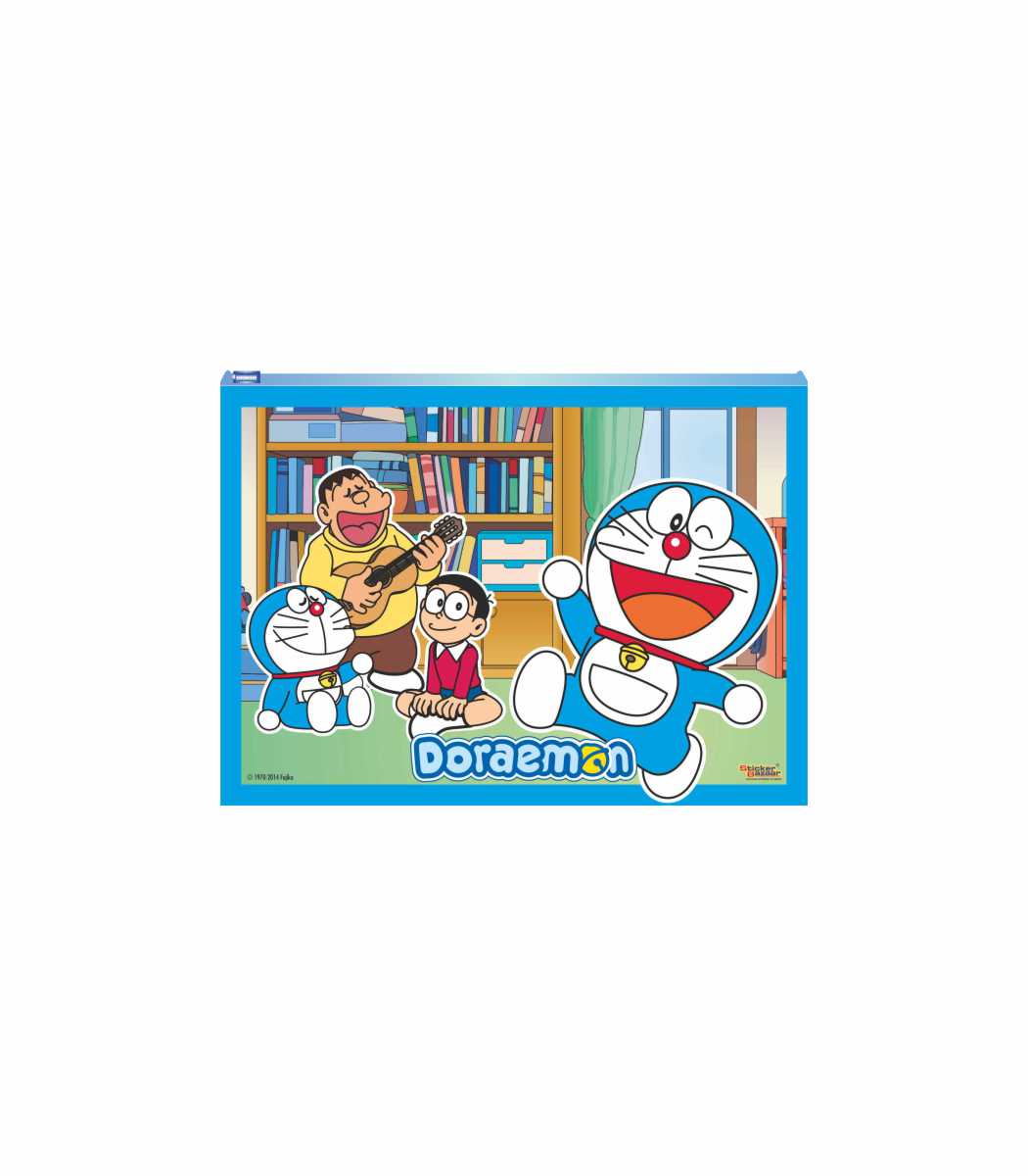 Sticker Bazaar |Doraemon |A4 Plastic Zipper Pouch Regular |Assorted Design|  - Sticker Bazaar