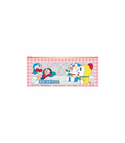 Doraemon Small Zipper Pencil Pouch Sparkle