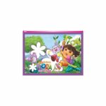 Dora  A4 Plastic Zipper Pouch Regular