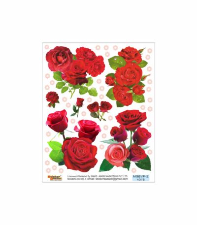 Flower Zag-Mag Sticker