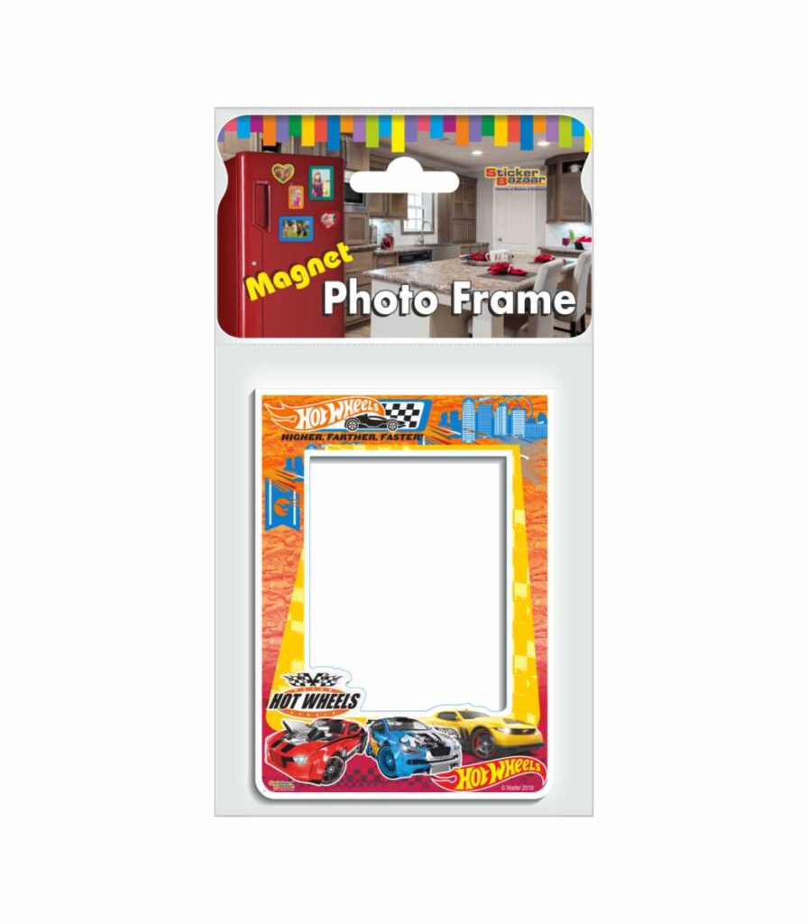 Hot Wheels Magnet Photo Frame