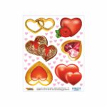 Heart Zag-Mag Sticker