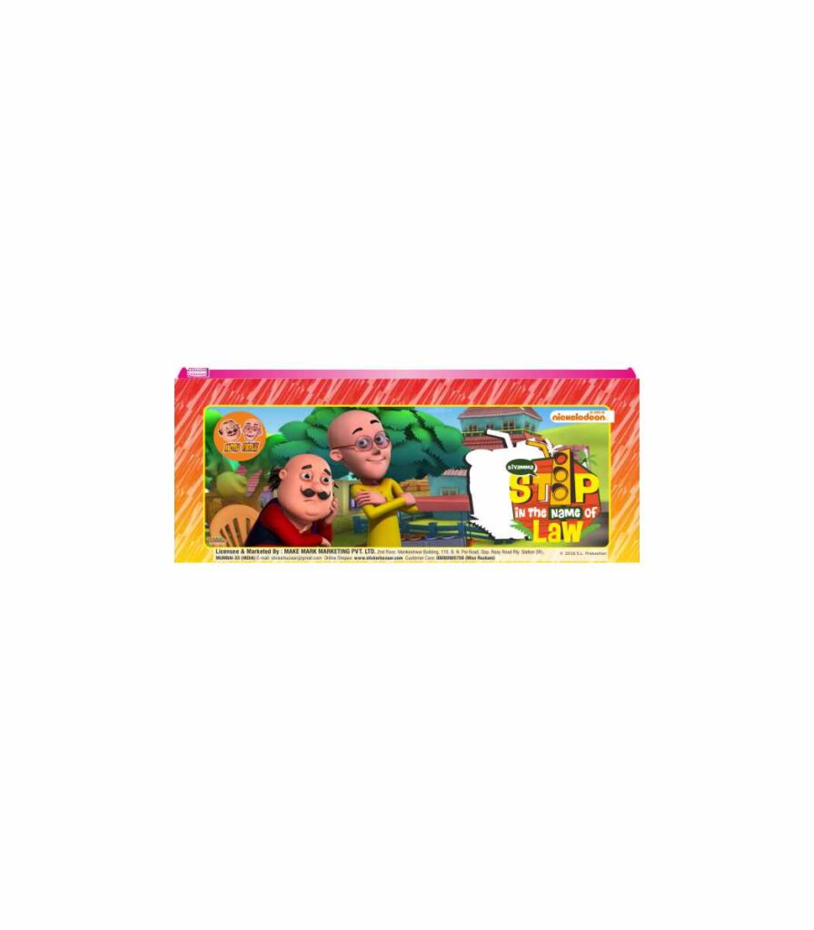 Motu Patlu Small Zipper Pencil Pouch Regular