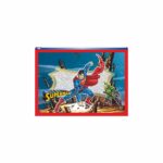 Superman A4 Plastic Zipper Pouch Sparkle