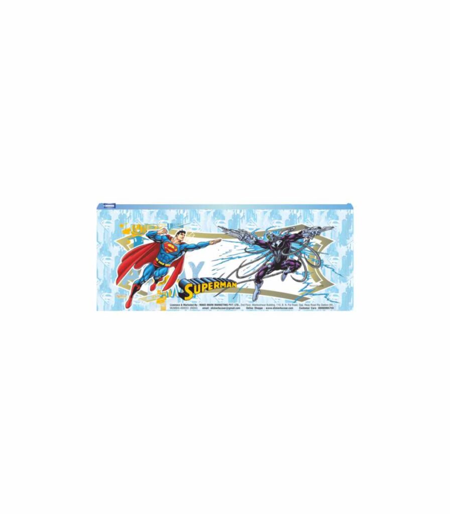 Superman Small Zipper Pencil Pouch Regular
