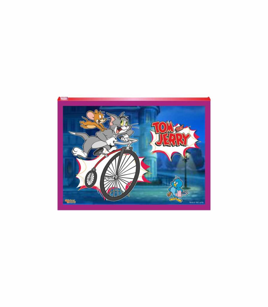 Tom & Jerry A4 Plastic Zipper Pouch Regular