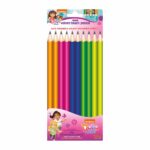 Dora Neon Velvet Coated Pencil