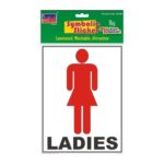 Ladies With Name Big Symbolic Sticker