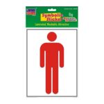 Gents Without Name Big Symbolic Sticker