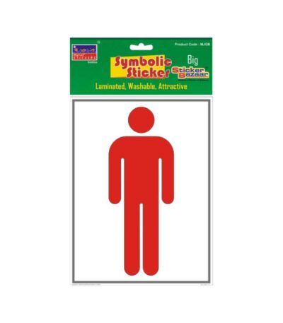 Gents Without Name Big Symbolic Sticker