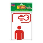 Gents Toilet Big Symbolic Sticker