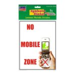 No Moblie Zone 1 Big Symbolic Sticker