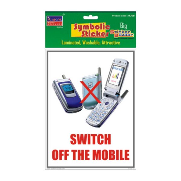 Switch Off The Mobile Big Symbolic Sticker