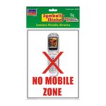 No Moblie Zone 2 Big Symbolic Sticker