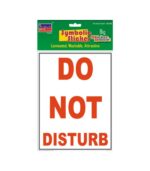 Do Not Disturb Big Symbolic Sticker