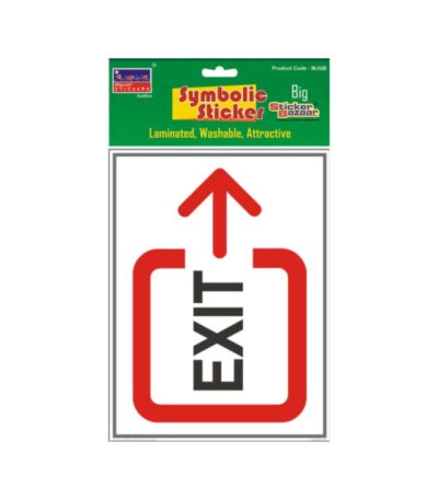 Exit Big Symbolic Sticker