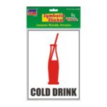 Cold Drink Big Symbolic Sticker